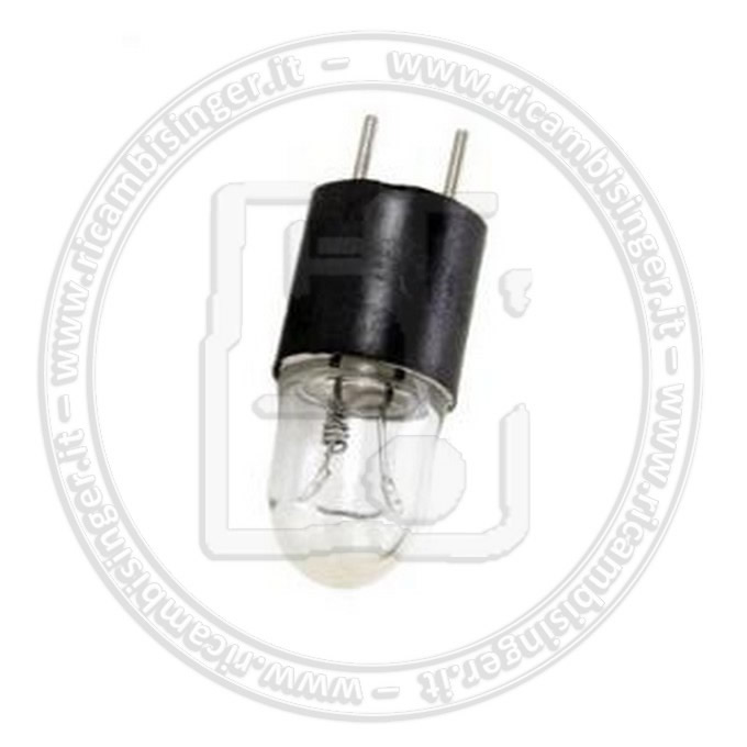 LAMPADINA NECCHI (LA-RNE 02) 12V 5W - Ricambi e Accessori per