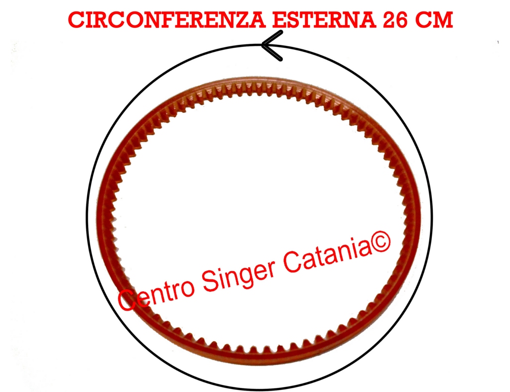 CINGHIA MOTORE (CM-RNE 03) NECCHI 574, 575E