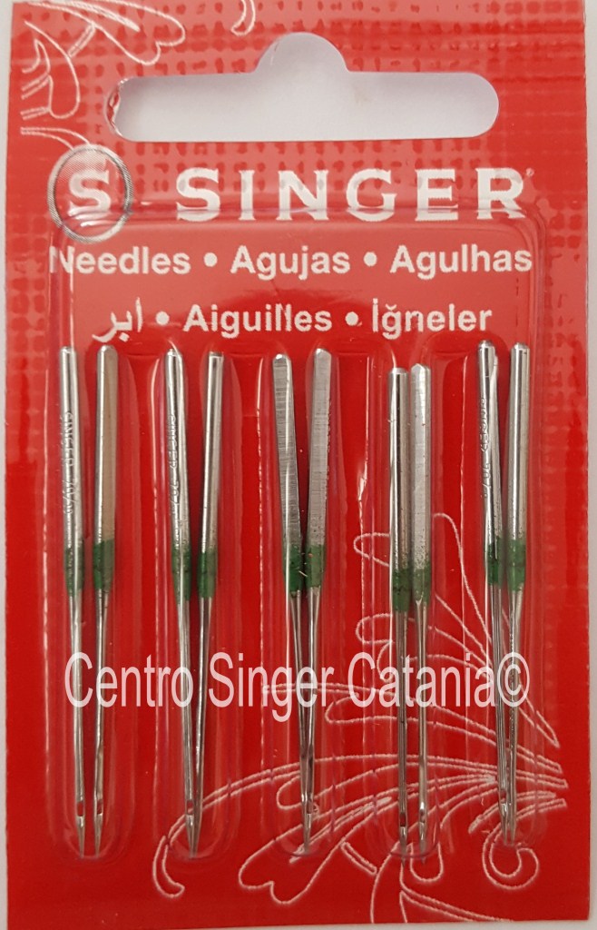Ago Singer ( 2054 mis.70 x 10 ) per tagliacuci - Ricambi e Accessori per  Macchine da Cucire