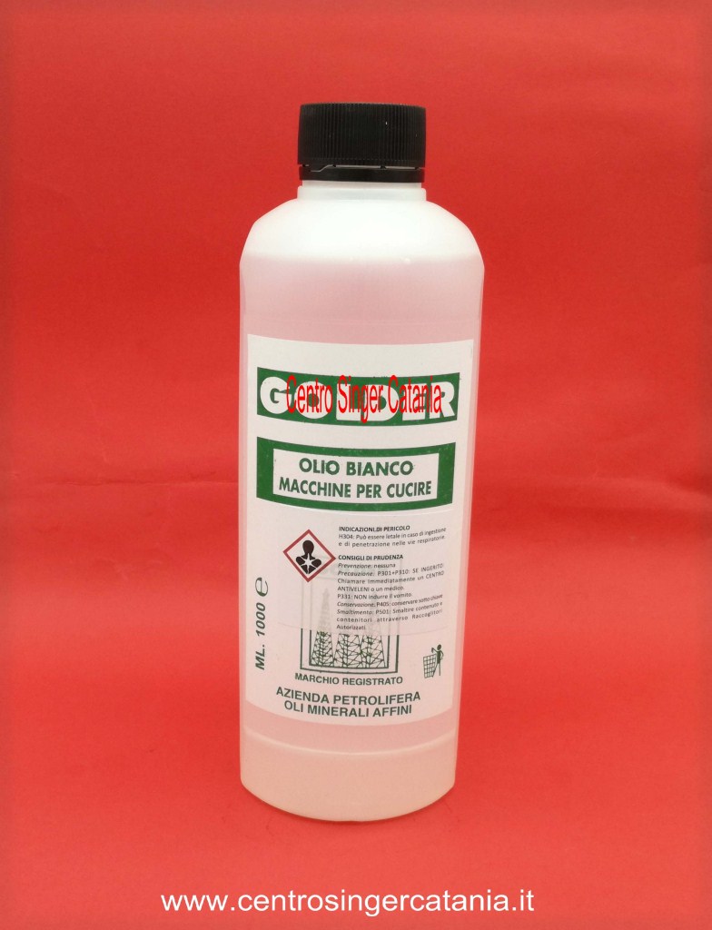 Olio Vaselina GOLDER 1 litro tagliacuci e lineari - Ricambi e Accessori per Macchine  da Cucire