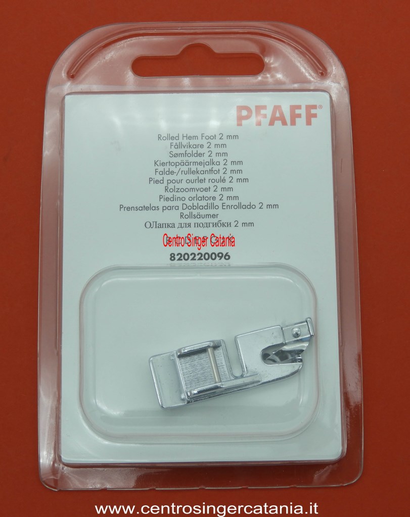 Pfaff Rolled Hem Foot, 2mm