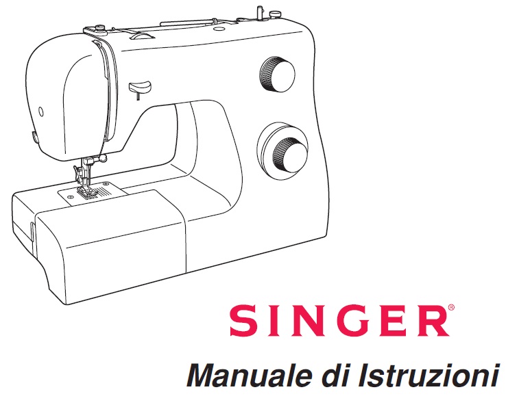 manuale italiano singer